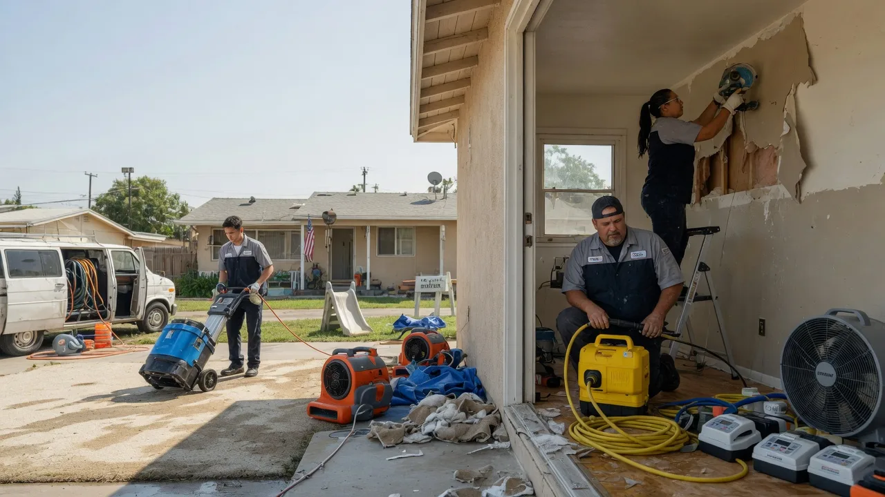 Water Damage Restoration in Albion, OK near me